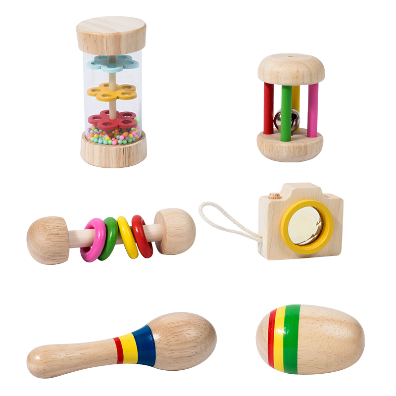Musical Instrument Harmonium - 6 buah set permainan kerincingan bayi