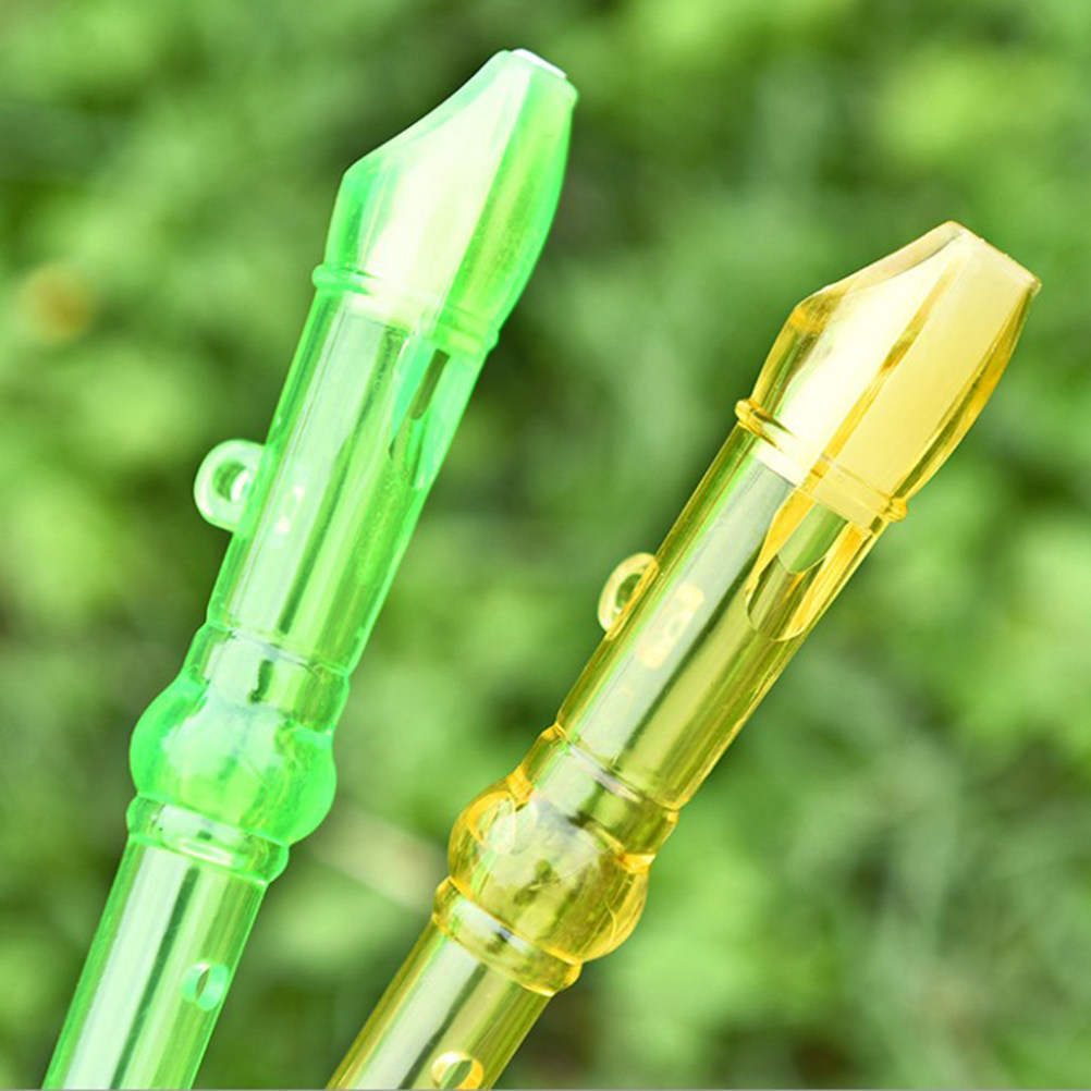 Soprano Recorder Plastic - 12 Buah Seruling Musik untuk Anak-anak,