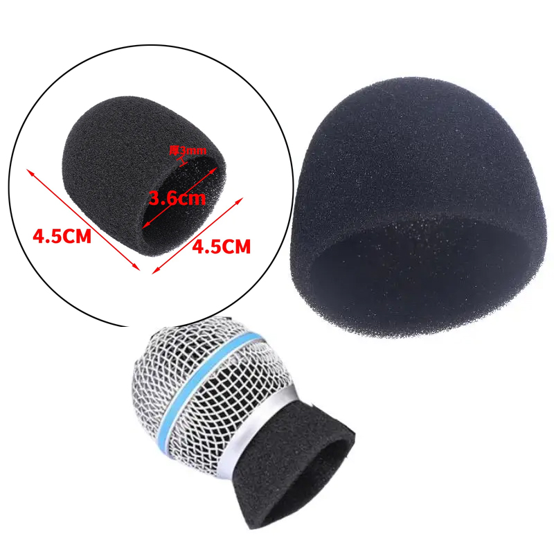 Shure Mic Mv7 - 2 Buah Busa Pelindung Mikrofon untuk