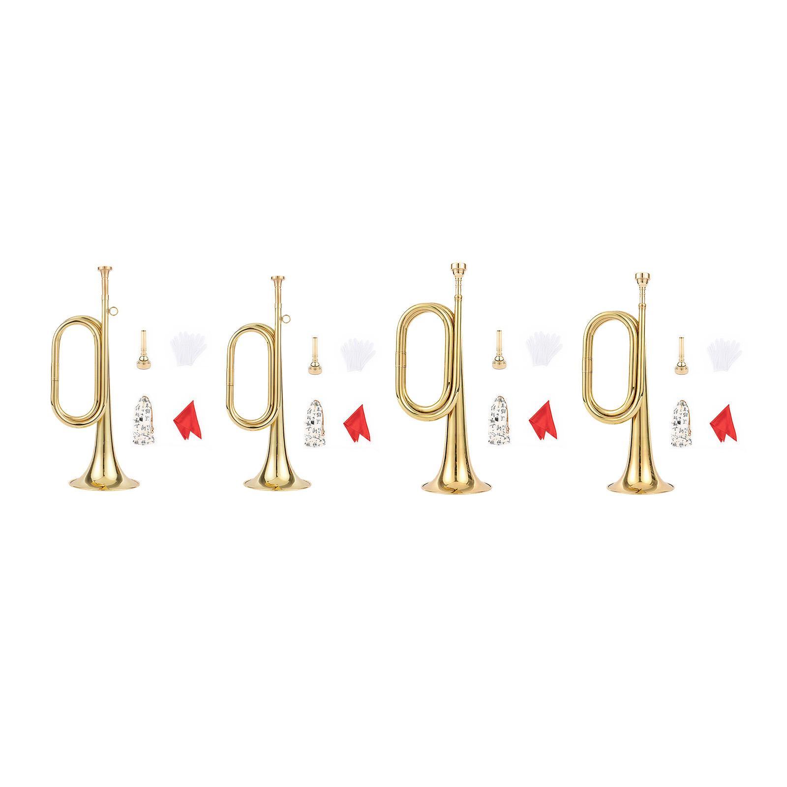 Terompet dengan Sarung Tangan, - Musical Instrument Bugle ulasan dan harga