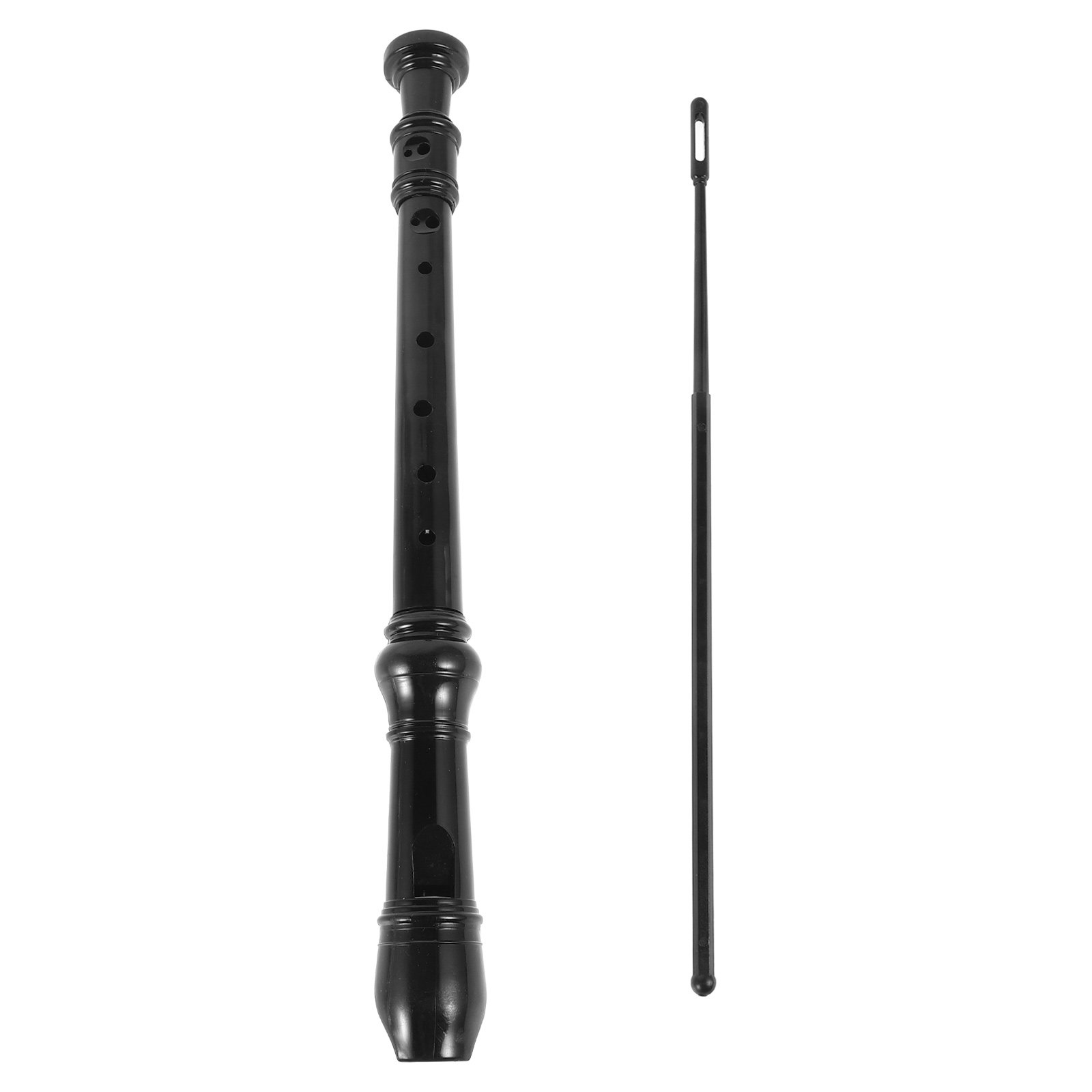 8 Lubang, Warna Hitam, Bahan A - Soprano Recorder Plastic ulasan dan harga