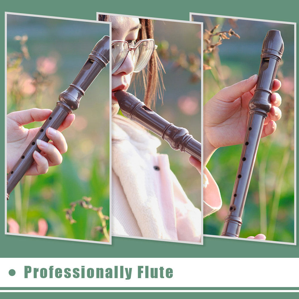 Seruling Soprano dengan 8 Luba - Soprano Recorder Plastic ulasan dan harga